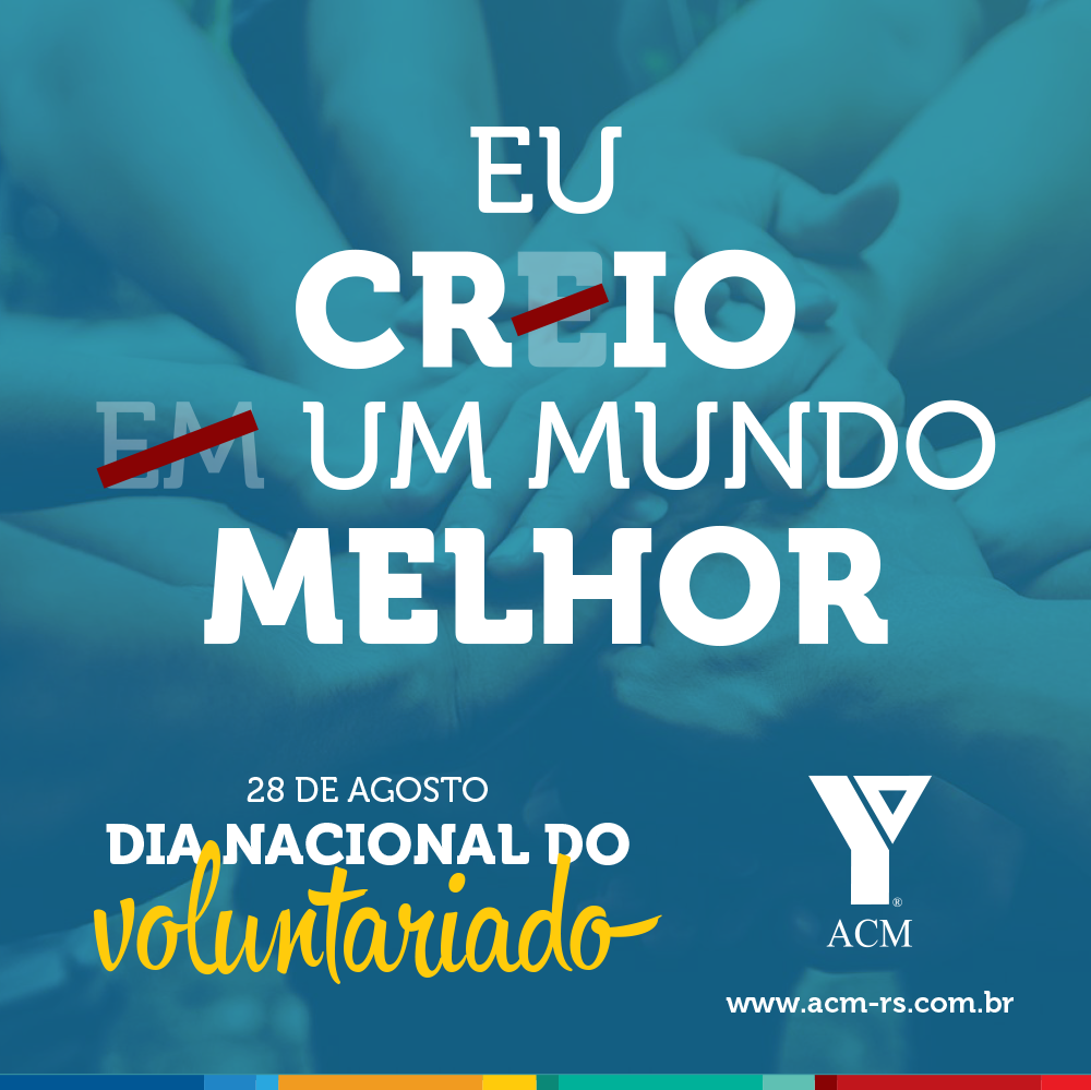 Dia Nacional do Voluntariado - WEB